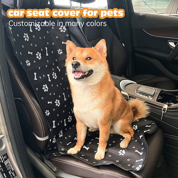 Pet Car Seat Waterproof Mat, Oxford Cloth Anti-Dirty Cover for Dogs & Cats